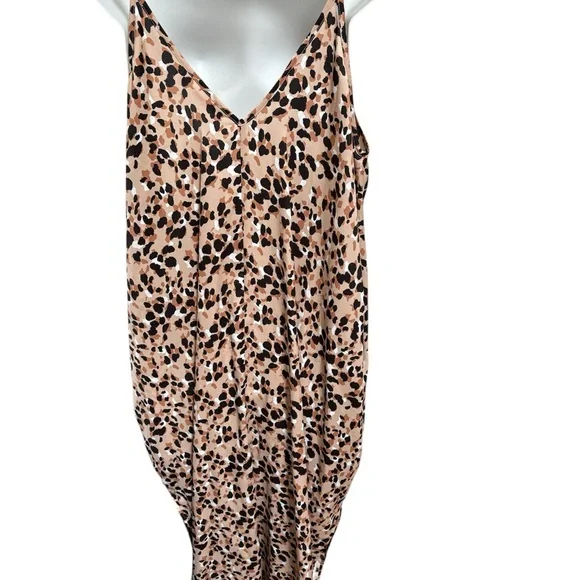 Van Winkle & Co Leopard Print Maxi Slip Dress - Picture 3 of 5